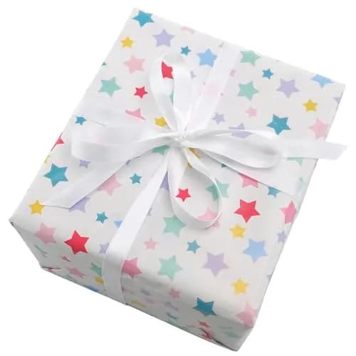 QingHan Double Faced White Satin Ribbon 3/8 Inch (9.5mm) 100 Yards Roll | Perfect for Crafts & Gift Wrapping thumbnail 4