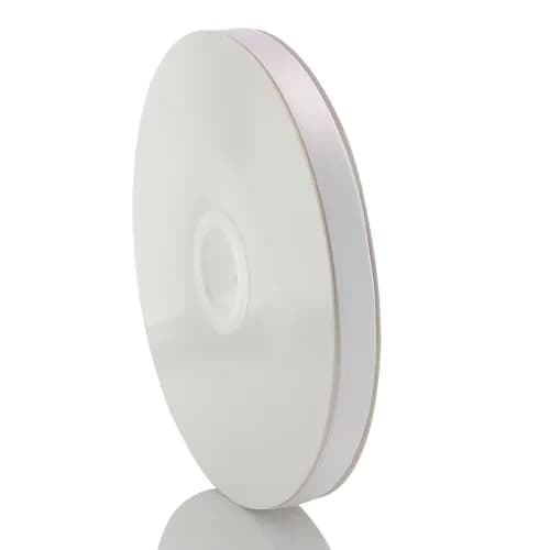 QingHan Double Faced White Satin Ribbon 3/8 Inch (9.5mm) 100 Yards Roll | Perfect for Crafts & Gift Wrapping thumbnail 3