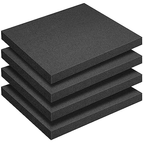 DECOHS Polyurethane Foam Sheets 16 x 12 x 1.5 Inch (40.6 x 30.5 x 3.8 cm) — 4-Pack for Protective Case Inserts thumbnail 1