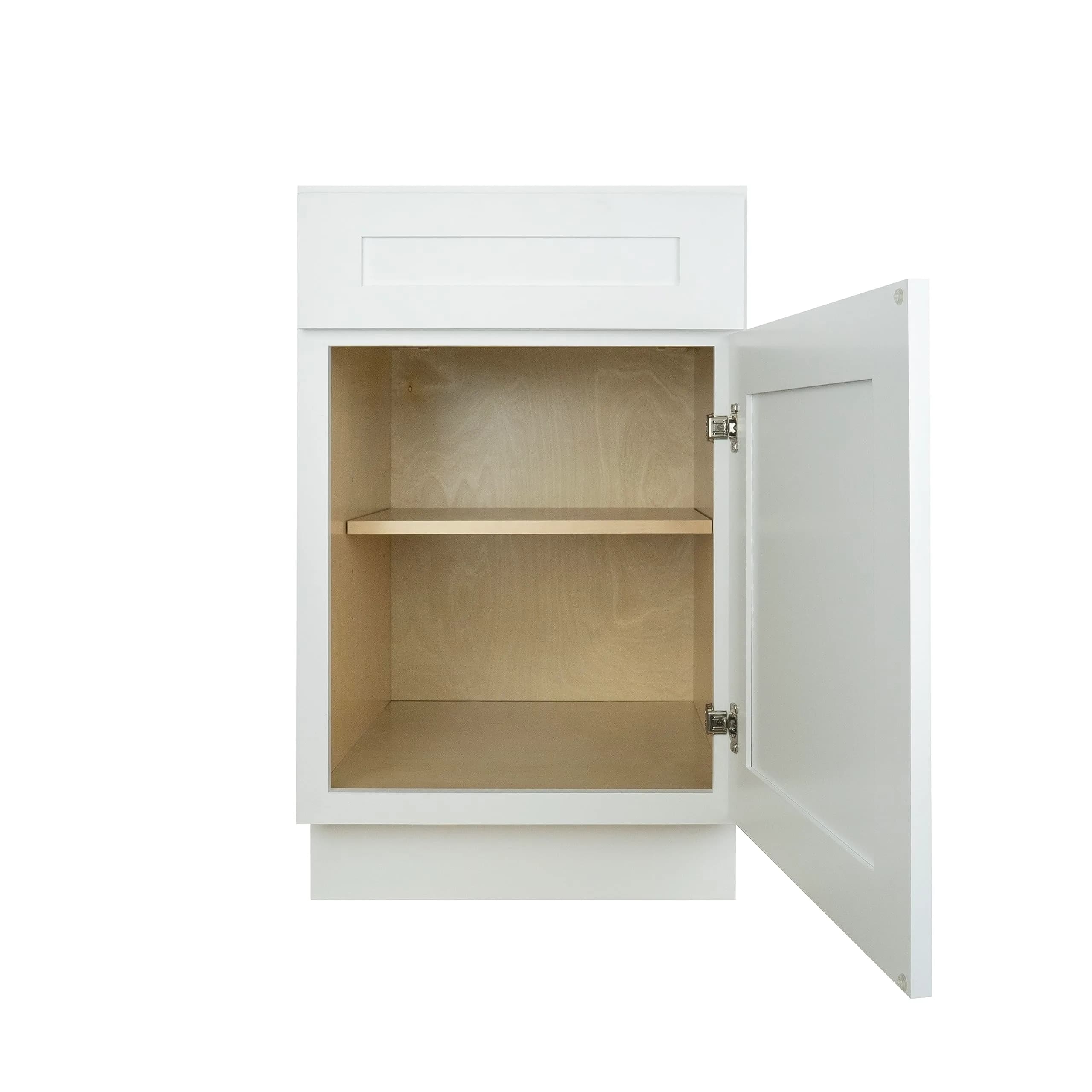 Hollywood Design Wall Kitchen Cabinet 12 in. W x 12 in. D x 30 in. H | Shaker White Ready to Assemble - main product image