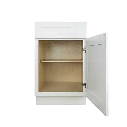 Hollywood Design Wall Kitchen Cabinet 12 in. W x 12 in. D x 30 in. H | Shaker White Ready to Assemble thumbnail 1