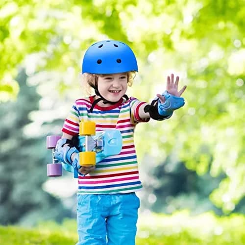 FOOKCIAN Kids Bike Helmet Set Adjustable for Children 3-8 Years | Impact-Resistant & Breathable thumbnail 5