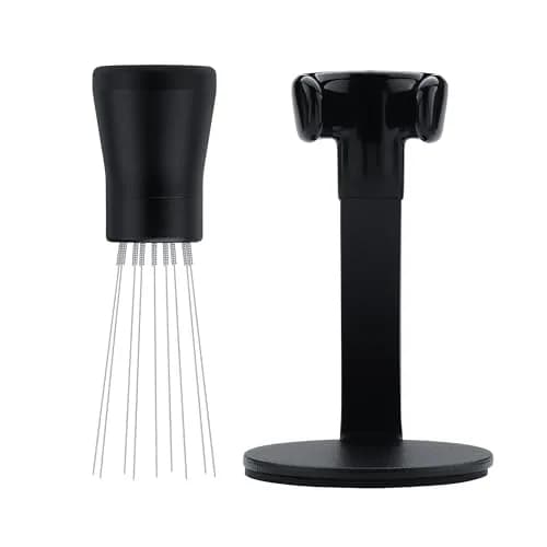 Normcore WDT Distribution Tool V2.1 with Stand - 0.23mm 8 Prong Espresso Distribution Tool - Magnetic Coffee Stirrer with 16 Extra Needles thumbnail 4