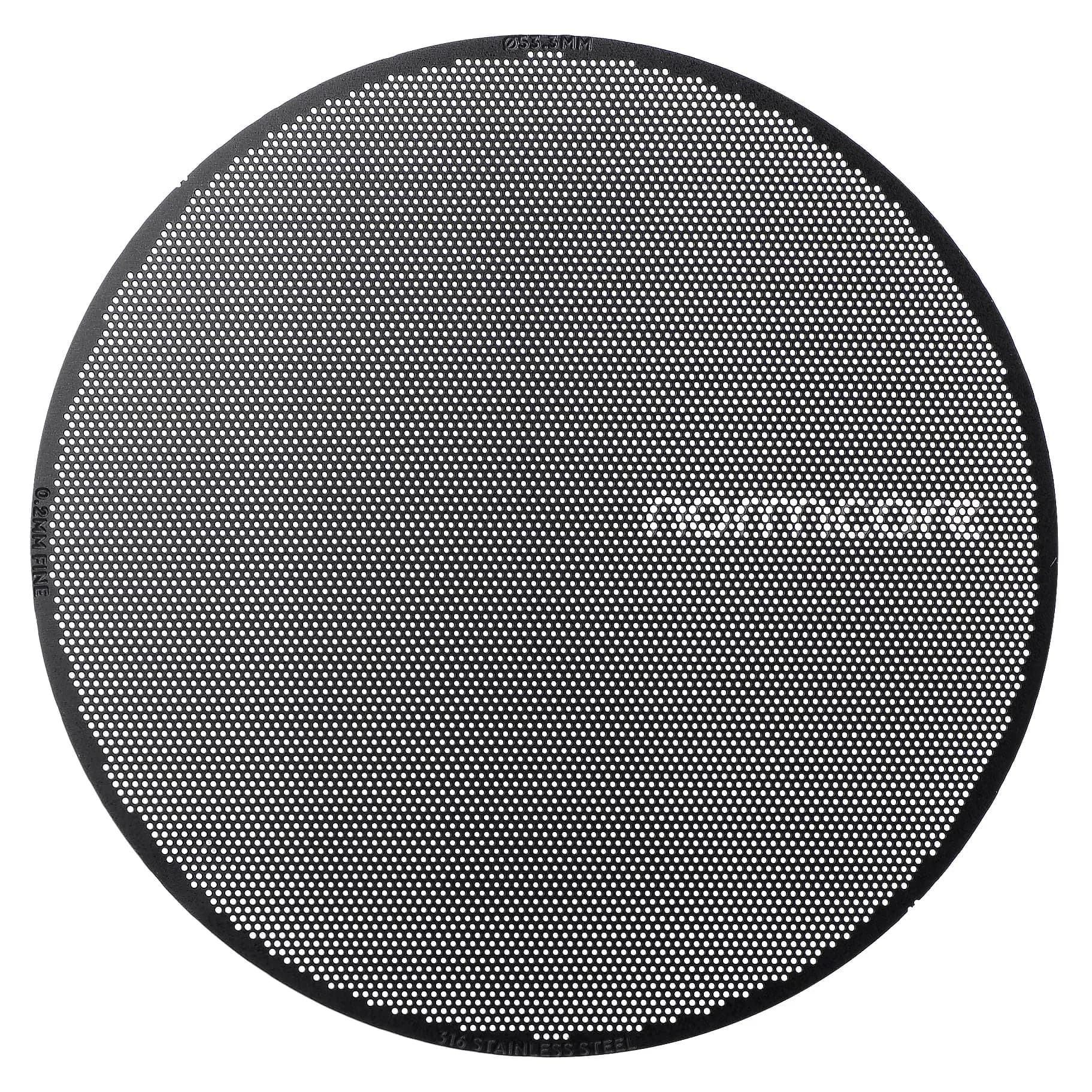 Normcore 53.3mm Ultra-Slim Puck Screen for 54mm Portafilter | 200-micron Laser Etched 316 Stainless Steel