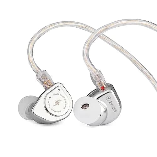 SIMGOT EW200 In Ear Earphones 10mm SCP Diaphragm | Dual Magnetic & Dual Cavity Design thumbnail 1