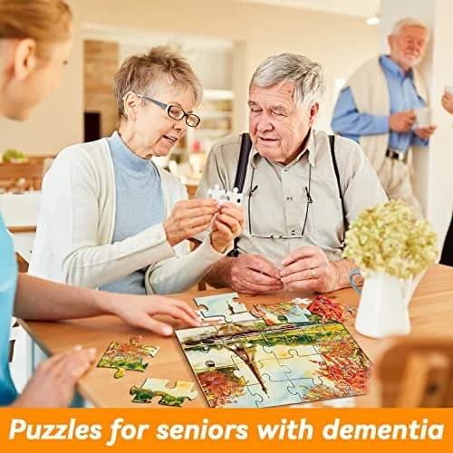 party greeting Large Jigsaw Puzzles for Elderly Dementia | Cognitive & Memory Activity (70-120 chars) thumbnail 6