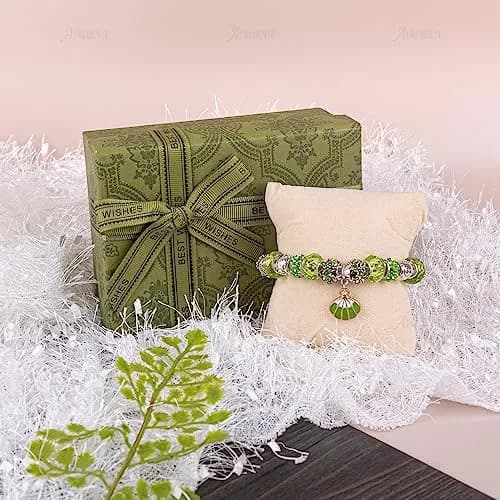 AUEAR Beige Velvet Watch Pillows for Jewelry Display | 10 Pack, 8.1cm x 7cm thumbnail 4