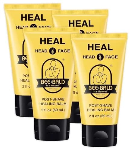 Bee Bald HEAL Aftershave Balm for Men, Post Shave Healing 2 fl oz (74ml) | Soothes Irritated Skin thumbnail 1