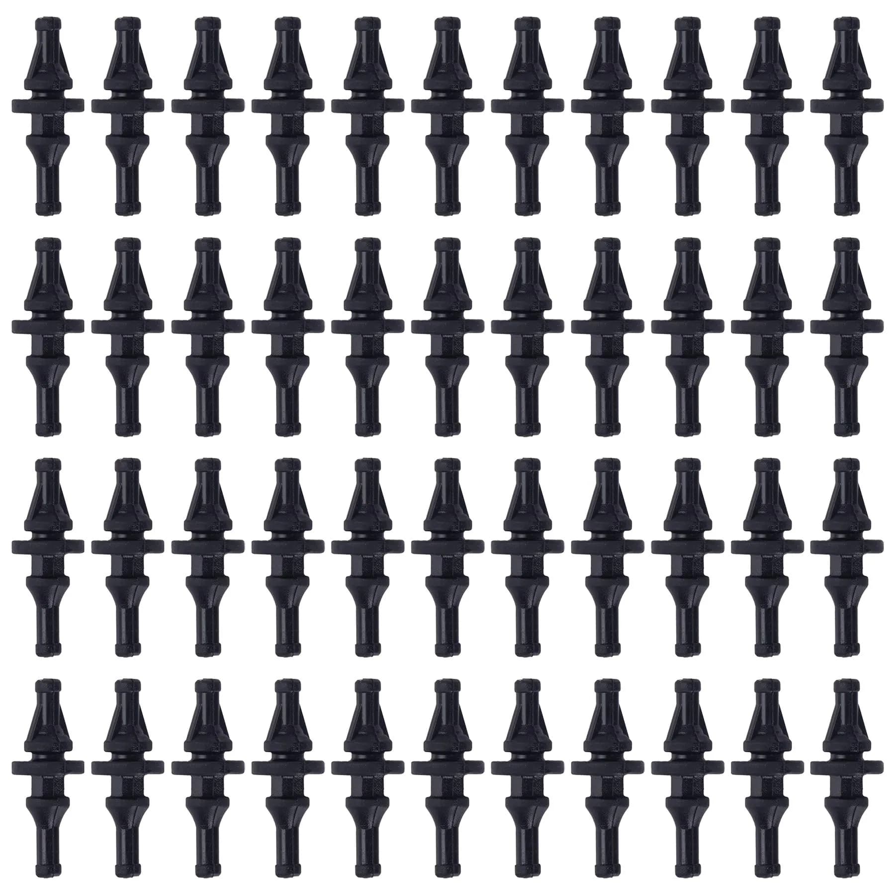 AUEAR 50 Pack 30mm Silicone Anti-Vibration Screws for PC Case Fans | Reduce Noise & Vibration — Small