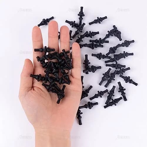 AUEAR 50 Pack 30mm Silicone Anti-Vibration Screws for PC Case Fans | Reduce Noise & Vibration thumbnail 3