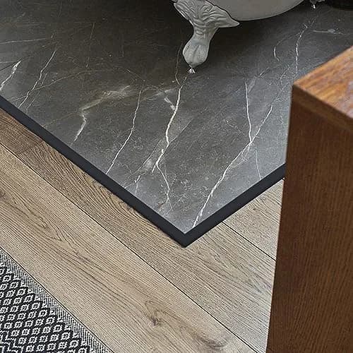 Gaahing Matte Black Aluminum T Molding Floor Transition Strip 2.7m (8.7ft) | Seamless Flooring Edging thumbnail 4