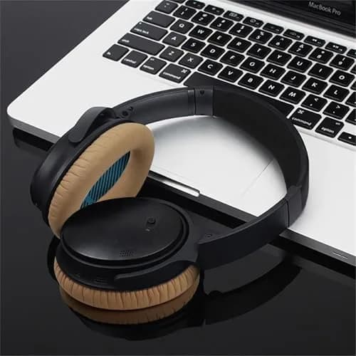 Niukeke Replacement Ear Pads for Bose QC15/25 | Soft Leather & Memory Foam, Easy Install, Noise Sealing (3.93*3.14*0.79 inches) thumbnail 6
