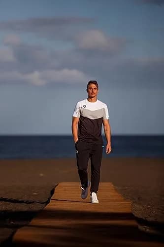 ARENA Unisex Cotton T-Shirt Regular Fit Crew Neck XX-Large | Color Block Print Comfort thumbnail 5