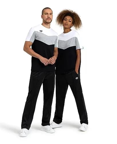 ARENA Unisex Cotton T-Shirt Regular Fit Crew Neck XX-Large | Color Block Print Comfort thumbnail 7