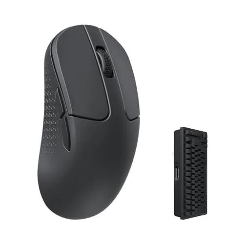 Keychron M3 Mini 4K Wireless Bluetooth 5.1/2.4 GHz/Wired Optical Mouse | Ultra-Lightweight 55g, 26,000 DPI, Programmable thumbnail 1