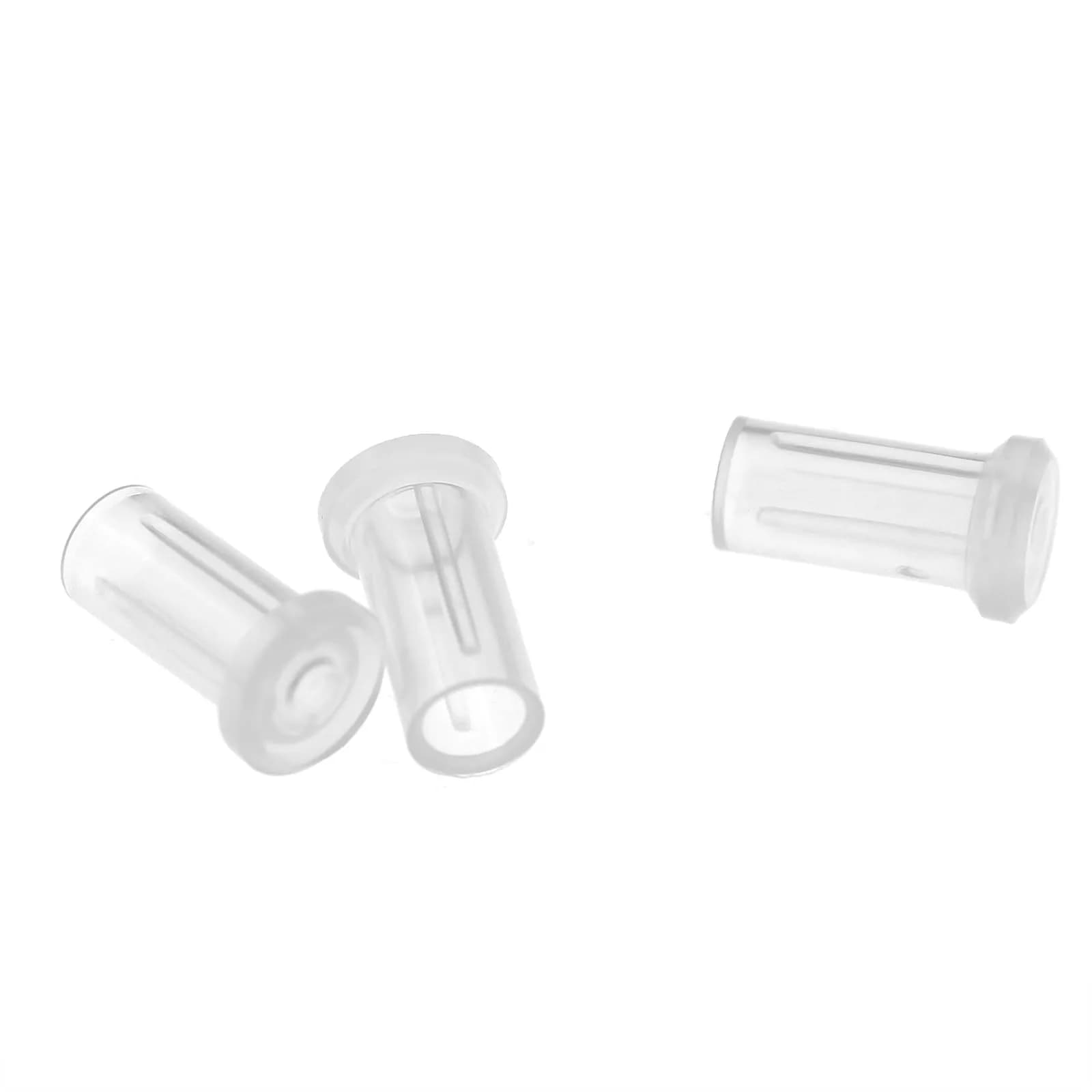 Lind Kitchen Fiber Optic Dust Caps 100PCS | Transparent T-Shaped Connectors for Devices & Cables - main product image