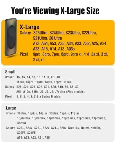 BOMEA Extra Large Cell Phone Holster for Samsung Galaxy Ultra S25 S24 S23 S22 S21 Note 20, Google Pixel 8 9 Pro XL | Secure Belt Carry thumbnail 3