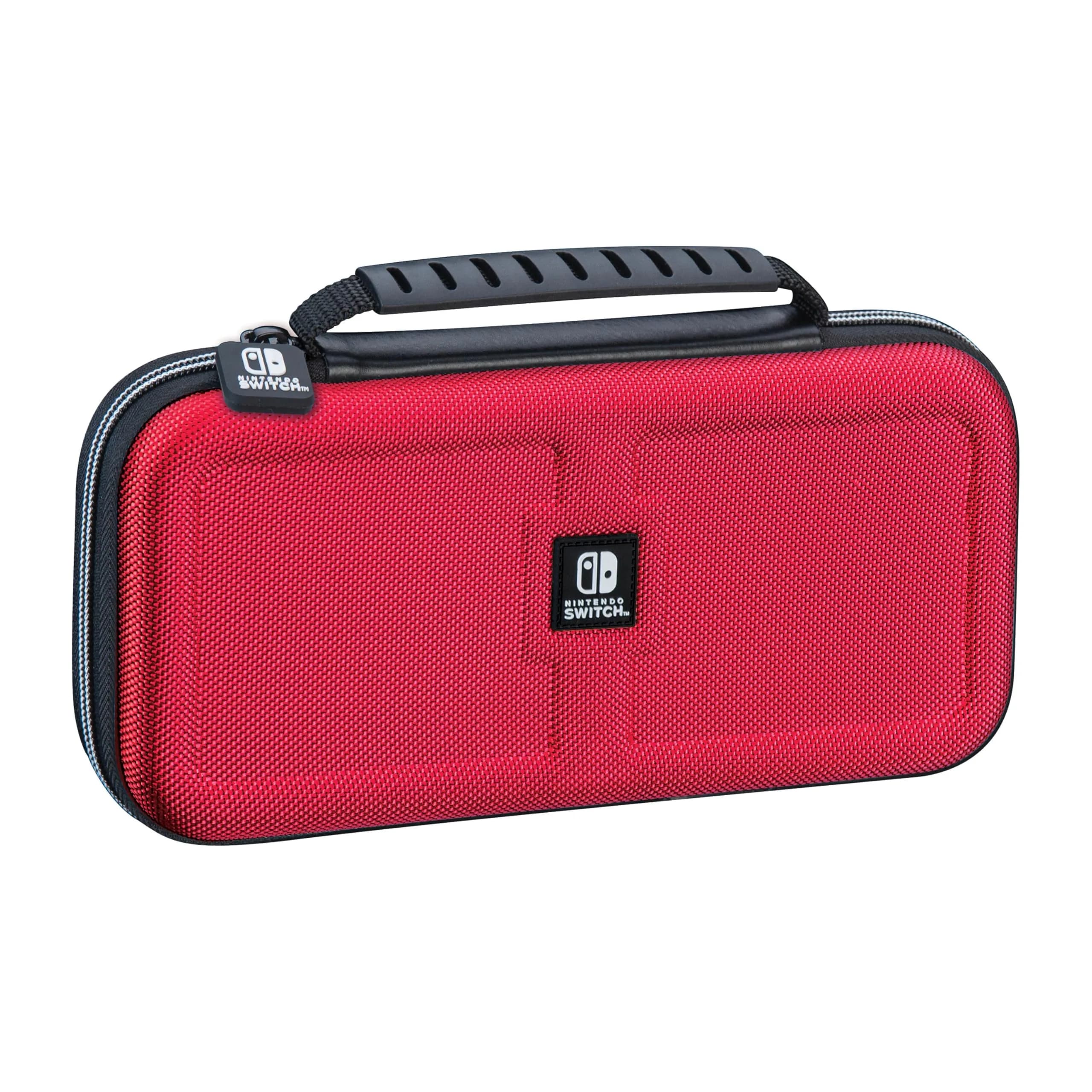 Game Traveler Deluxe Licensed Travel Case for Nintendo Switch OLED, Switch & Lite | Red Ballistic Nylon - main product image