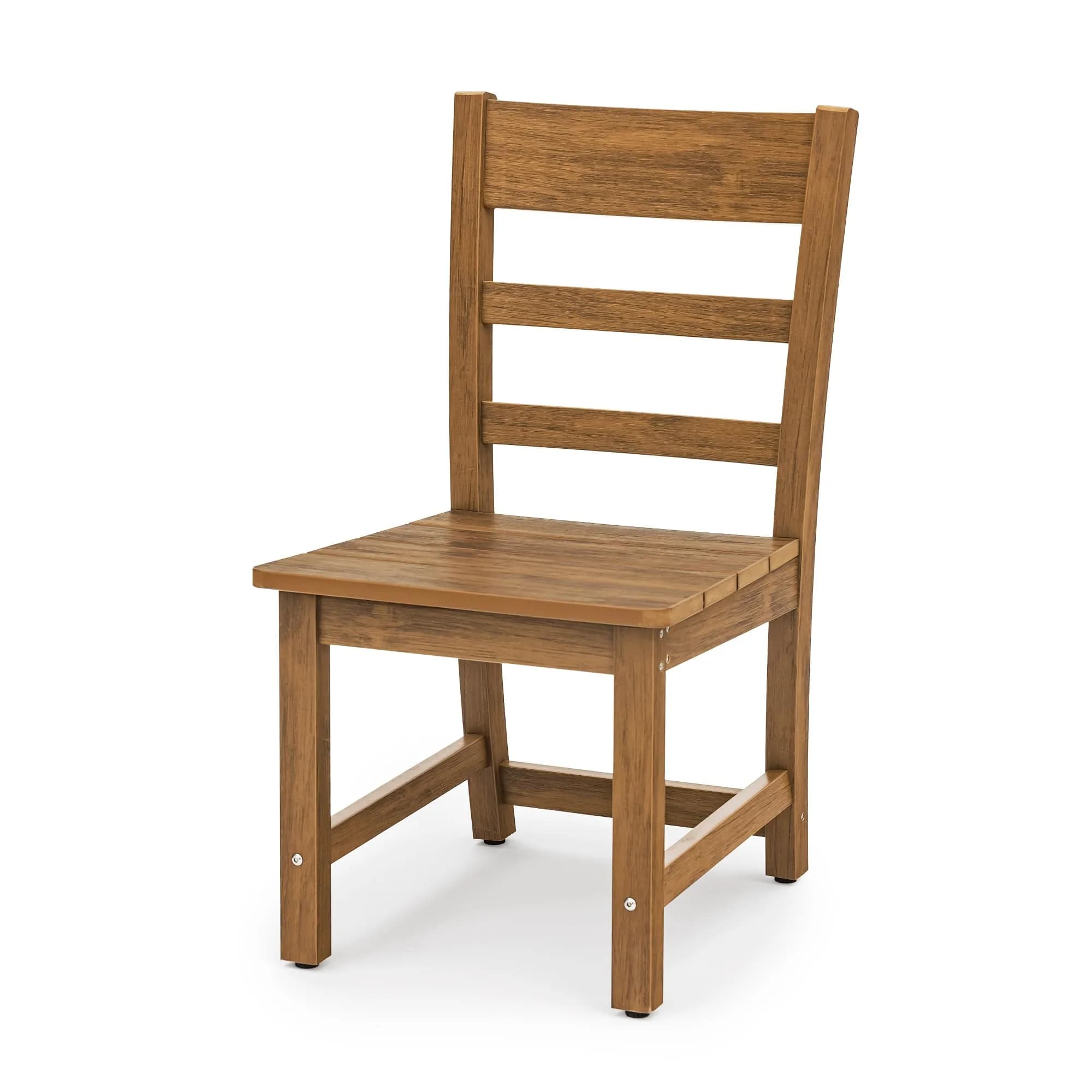 Cozyman Armless Outdoor Dining Chairs | All Weather Resistant HDPS Patio Support 350 LBS