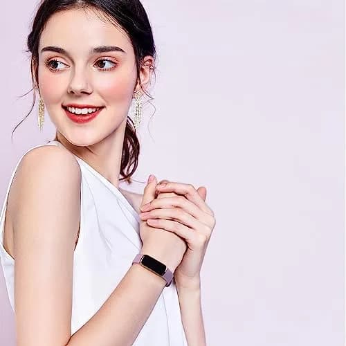 AK 4 Pack Sport Bands Compatible with Fitbit Luxe Small | 15mm Width thumbnail 4