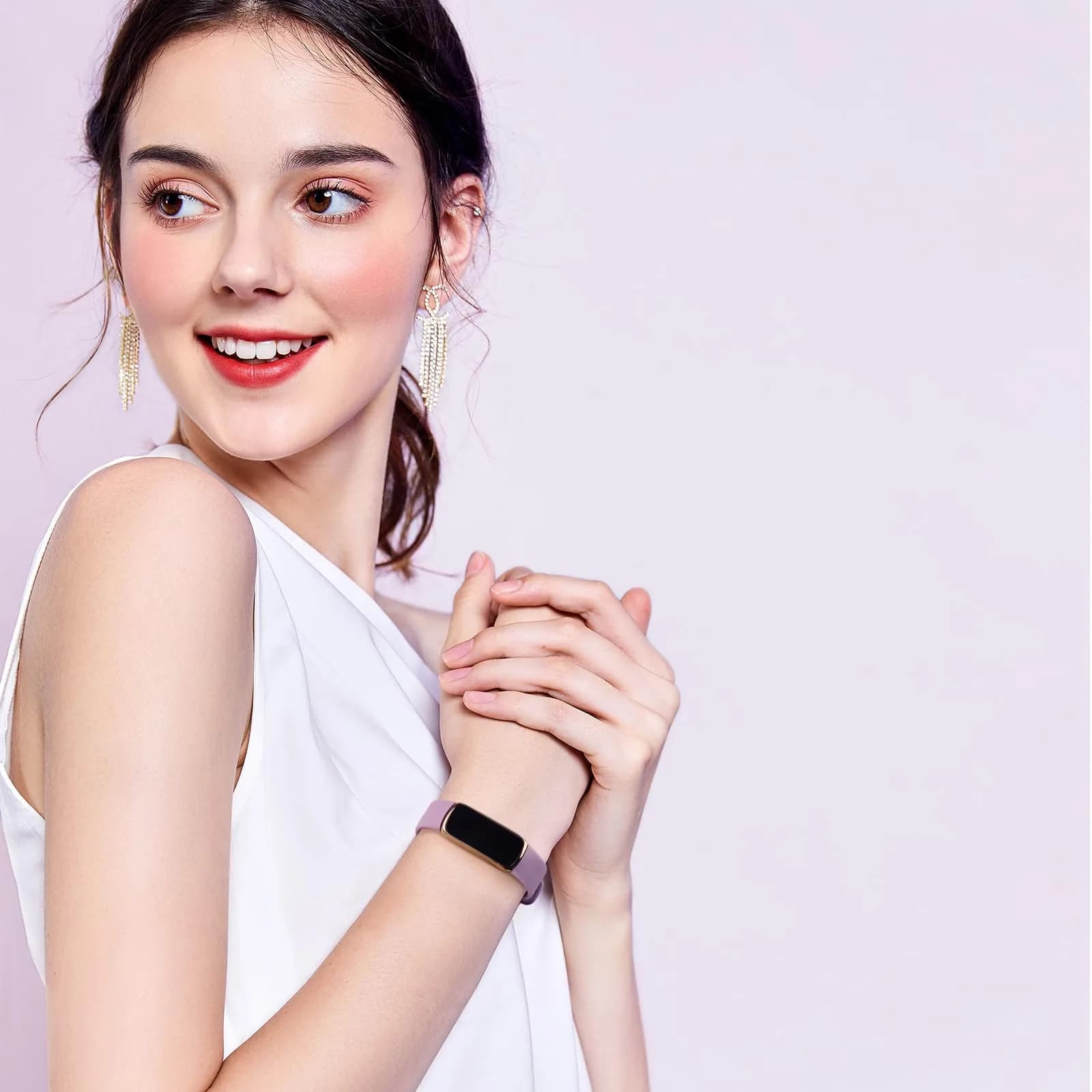 AK 4 Pack Sport Bands Compatible with Fitbit Luxe Small | 15mm Width - view 4