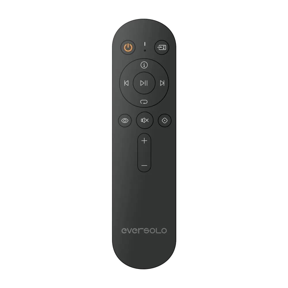 Eversolo BTR-12 Bluetooth Remote Control for DMP-A6 Series | 10m Range, IR Power Key, Ergonomic Design - view 2