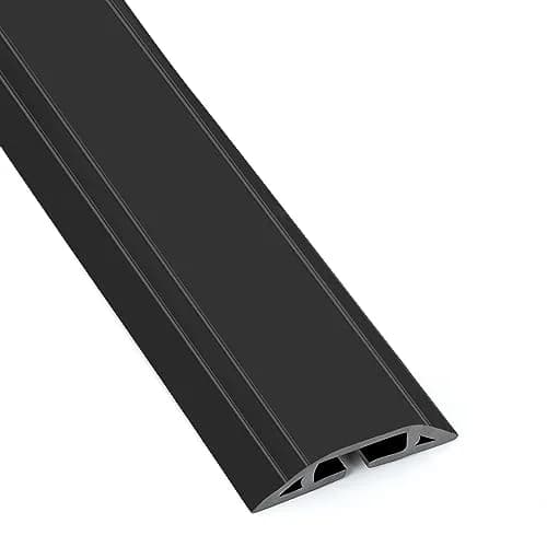 Eapele Heavy Duty Floor Cord Cover Protector 2.0 m (6.5 ft) | Prevents Tripping Hazards thumbnail 1