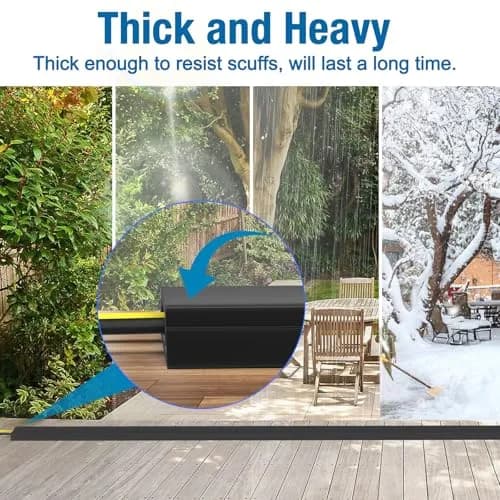 Eapele Heavy Duty Floor Cord Cover Protector 2.0 m (6.5 ft) | Prevents Tripping Hazards thumbnail 4
