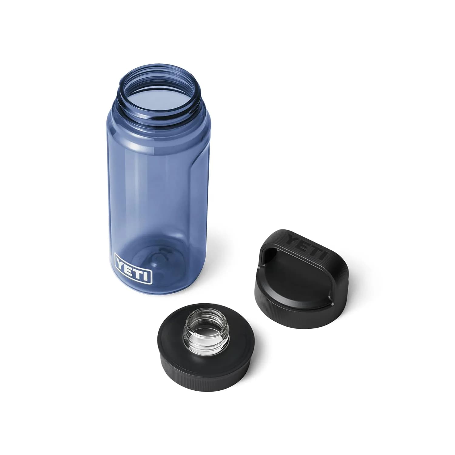 YETI Yonder 600 ml/20 oz Water Bottle with Leakproof Yonder Chug Cap, Navy | Shatter-Resistant Hydration for Active Lifestyles - view 6