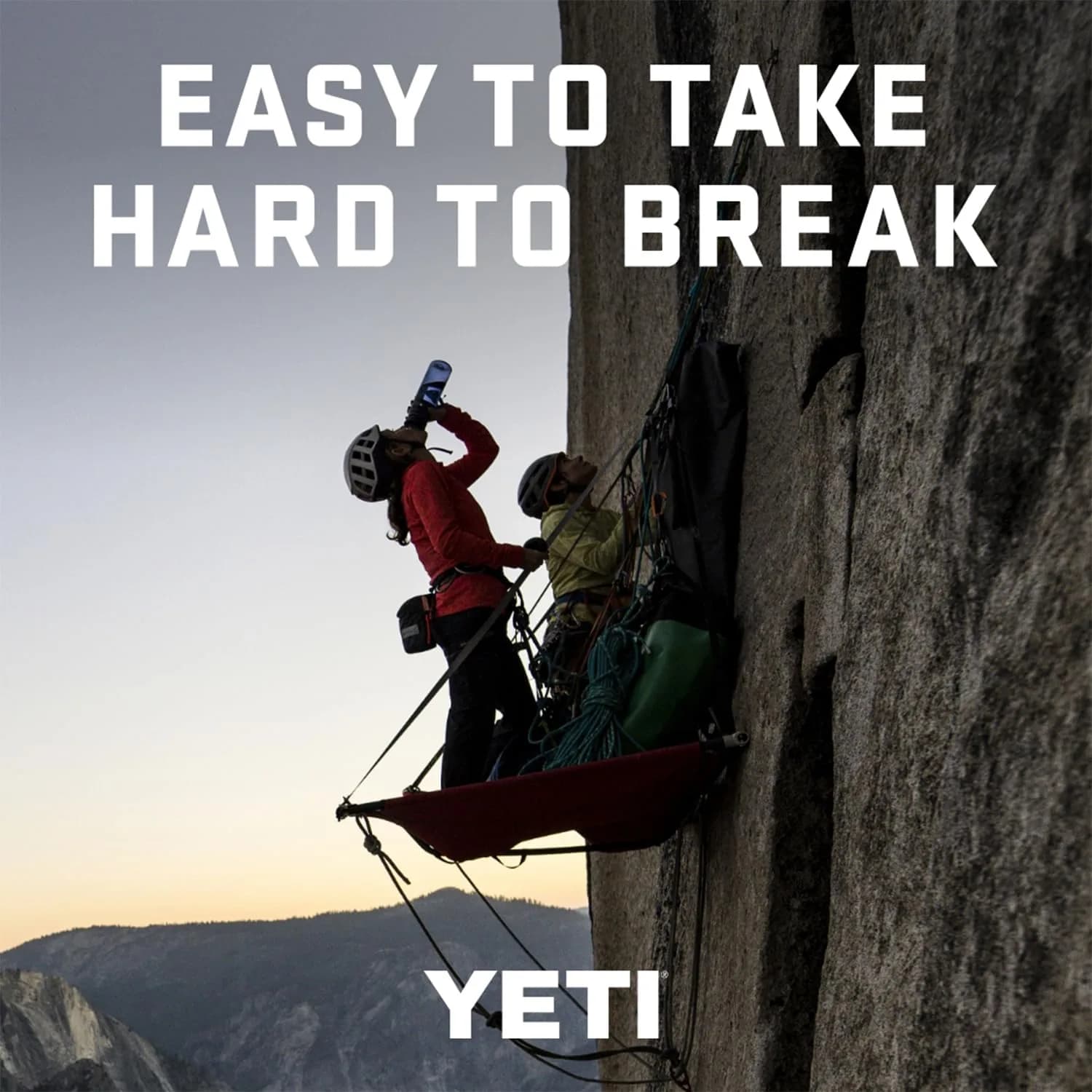 YETI Yonder 600 ml/20 oz Water Bottle with Leakproof Yonder Chug Cap, Navy | Shatter-Resistant Hydration for Active Lifestyles - view 7