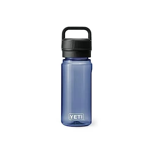 YETI Yonder 600 ml/20 oz Water Bottle with Leakproof Yonder Chug Cap, Navy | Shatter-Resistant Hydration for Active Lifestyles thumbnail 1