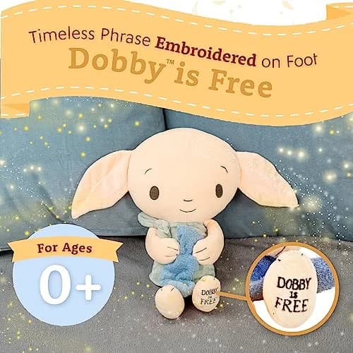Kids Preferred Harry Potter Dobby Plush 15 inches | Soft, Collectible House Elf Toy thumbnail 4