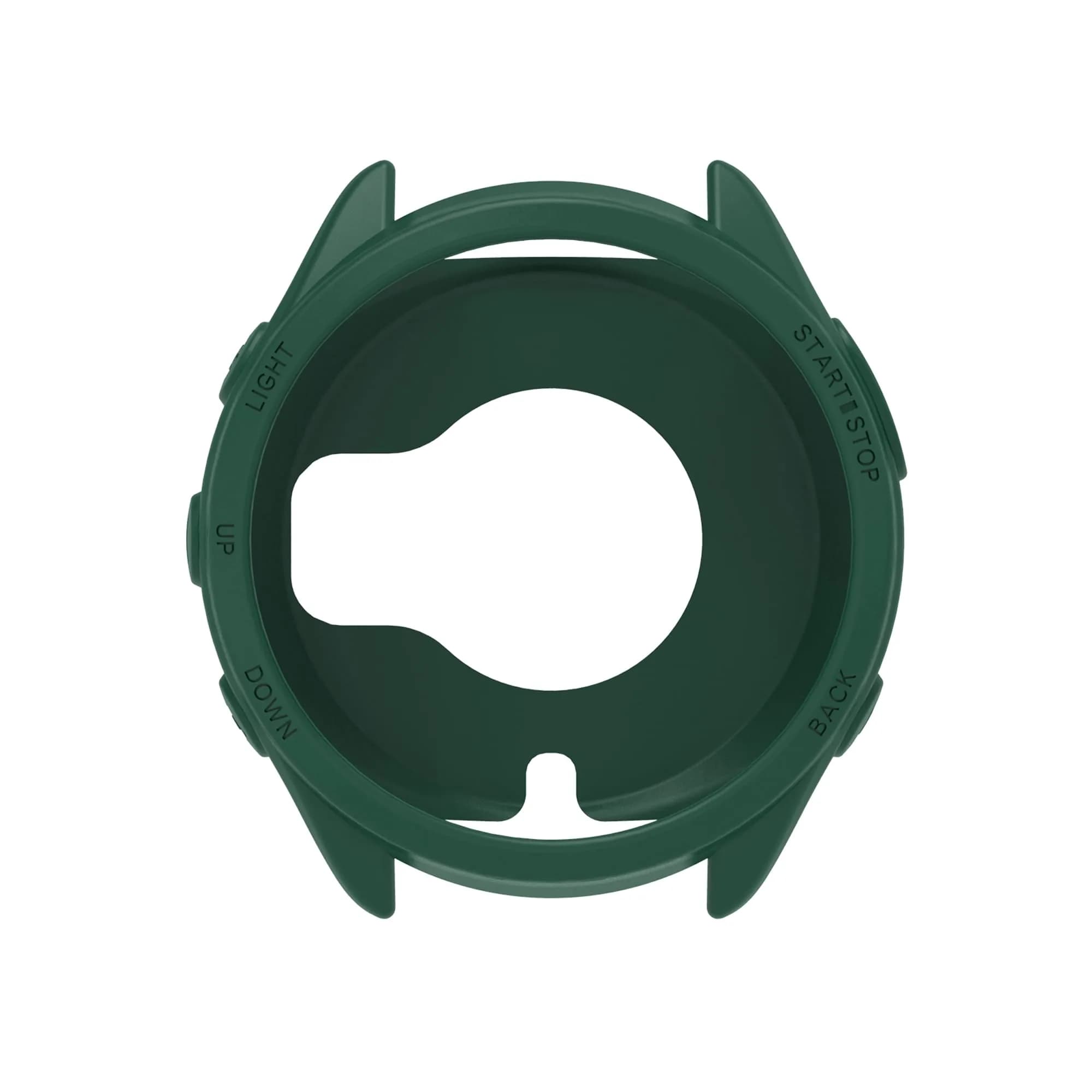 TenCloud Silicone Protective Case for Garmin Forerunner 965 (3 Pack, Black+Green+Blue) - view 2
