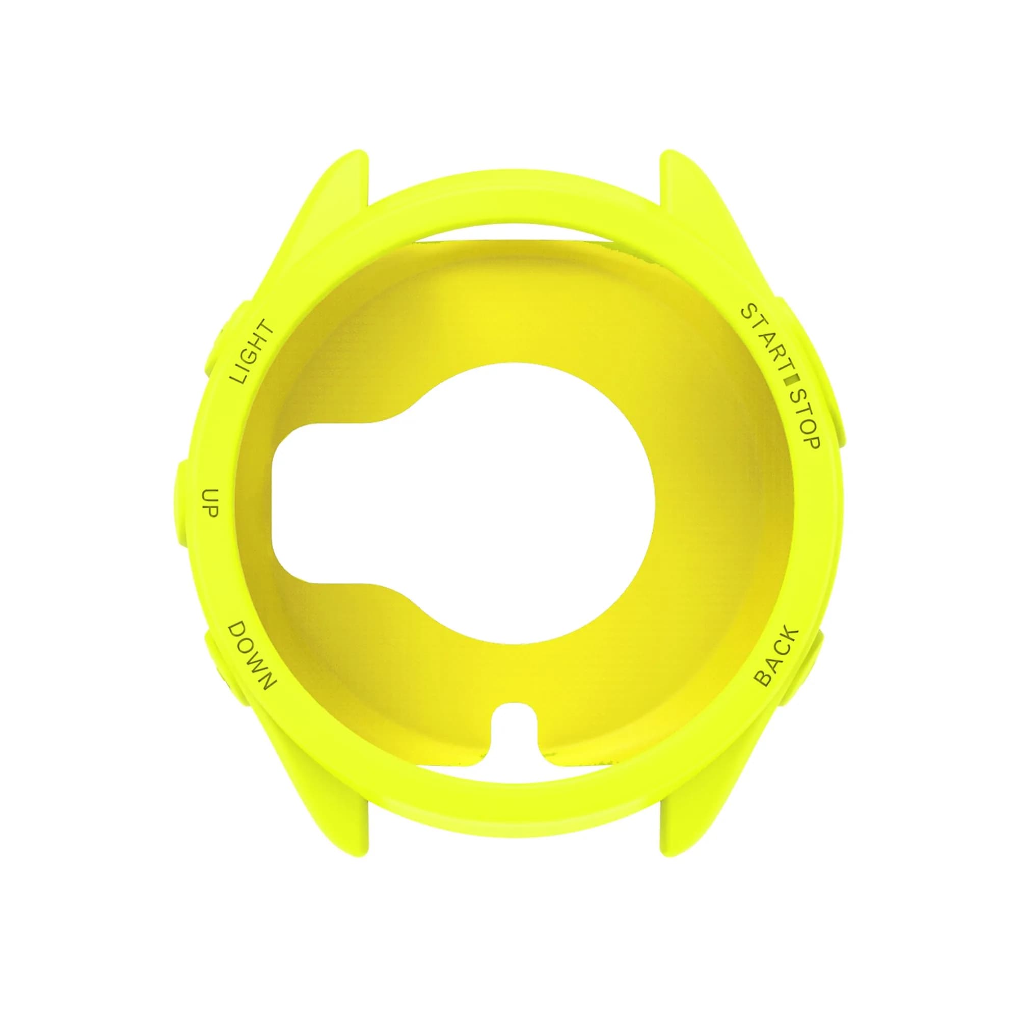 TenCloud Silicone Watch Case for Garmin Forerunner 965 | 3 Pack Black+White+Yellow - view 2
