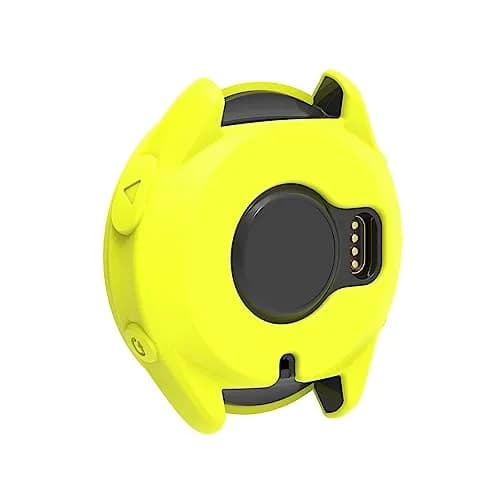 TenCloud Silicone Watch Case for Garmin Forerunner 965 | 3 Pack Black+White+Yellow thumbnail 3