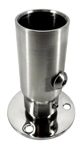 SEAVIEW 1"-14 Actuated Adapter Compatible with Starlink Standard & Enterprise | Marine-Grade Stainless Steel thumbnail 1