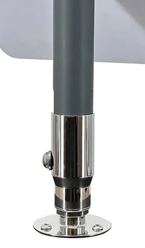 SEAVIEW 1"-14 Actuated Adapter Compatible with Starlink Standard & Enterprise | Marine-Grade Stainless Steel thumbnail 5