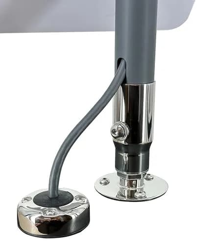 SEAVIEW 1"-14 Actuated Adapter Compatible with Starlink Standard & Enterprise | Marine-Grade Stainless Steel thumbnail 6