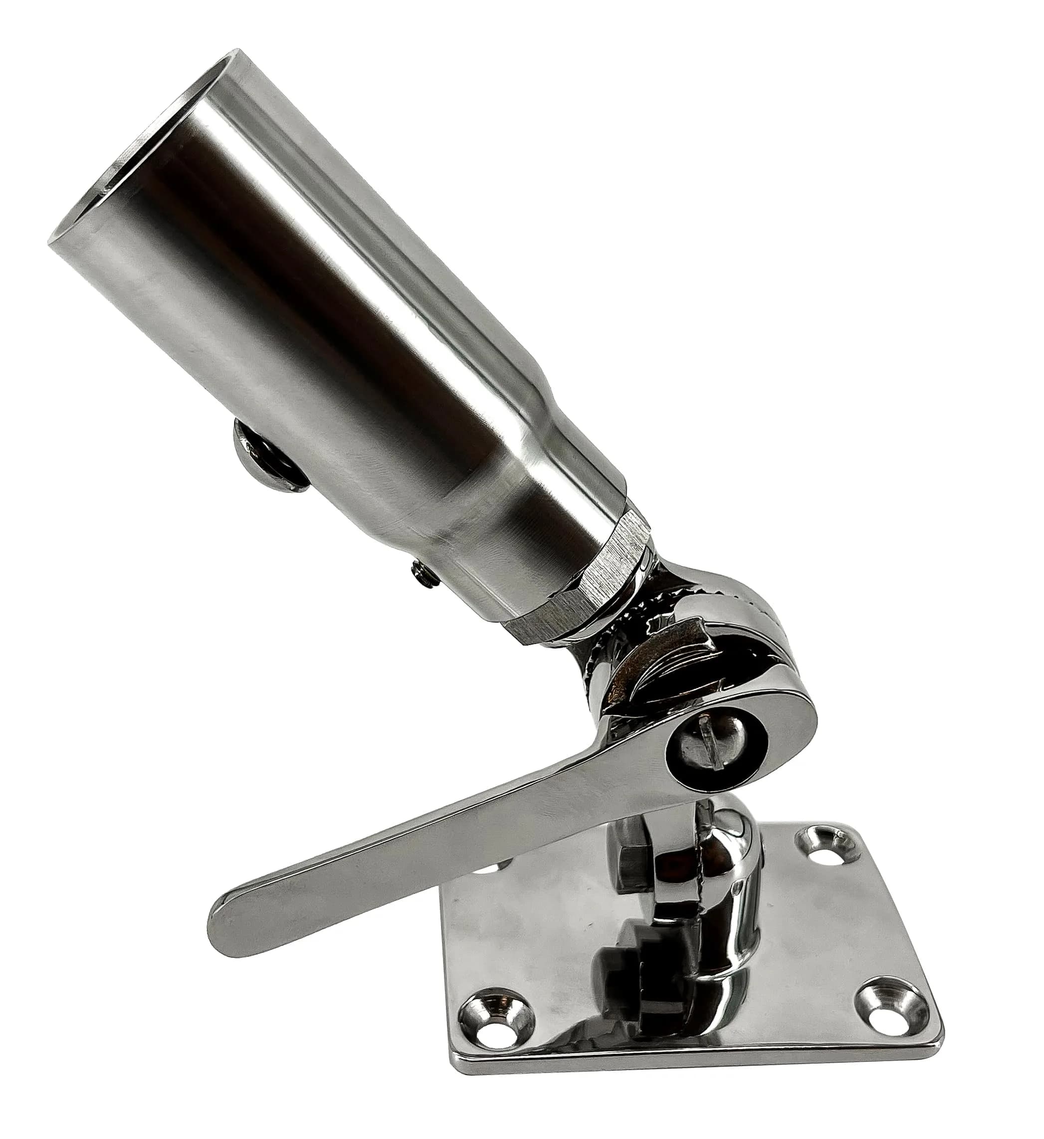 SEAVIEW 1"-14 Actuated Adapter Compatible with Starlink Standard & Enterprise | Marine-Grade Stainless Steel Adjustable Mount - main product image