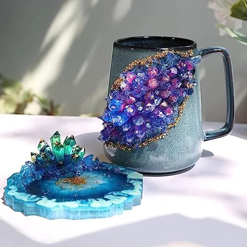 LET'S RESIN Crystal Cluster Resin Molds, Large & Small Size Silicone Shapes for Resin, Quartz Epoxy Crafts, DIY Healing Stones, Home Decor thumbnail 4