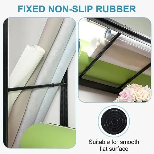 Goowin Small Tension Rod 16-28 Inch | No Drilling Expandable Spring Tension Rods for Closet & Curtain thumbnail 5