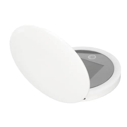Dpofirs Portable Travel Compact Mirror with Camera & 2X Magnification, 9.7cm (3.5in) Lighted Pocket Mirror | Sunscreen Application Checker thumbnail 4