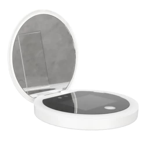 Dpofirs Portable Travel Compact Mirror with Camera & 2X Magnification, 9.7cm (3.5in) Lighted Pocket Mirror | Sunscreen Application Checker thumbnail 9