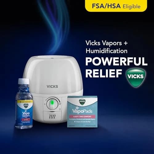 Vicks VapoPads Sleepy Time Comfort 20 Count | Calming Rosemary, Lavender, Eucalyptus Scents for Better Breathing thumbnail 6