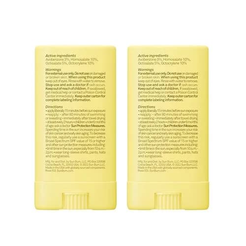 Sun Bum Kids SPF 50 Clear Sunscreen Face Stick 15ml (0.53 Fl Oz) | Hawaii 104 Act Compliant thumbnail 5
