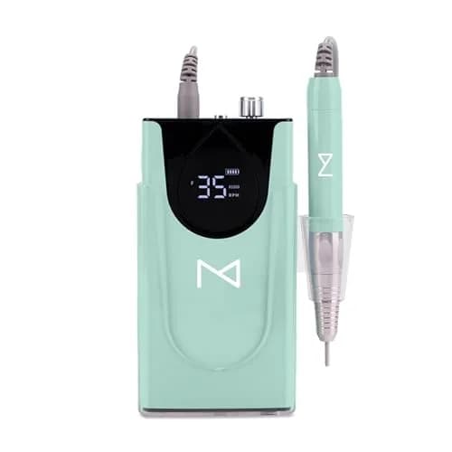 M Max Brushless Cordless Nail Drill 35000 RPM Mermaid | Professional 2-in-1 Efile Machine thumbnail 2