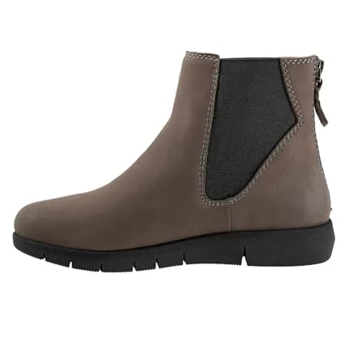 SoftWalk Albany Grey Women's Boots 9.5 X-Wide | Comfortable Leather Ankle Boot thumbnail 6