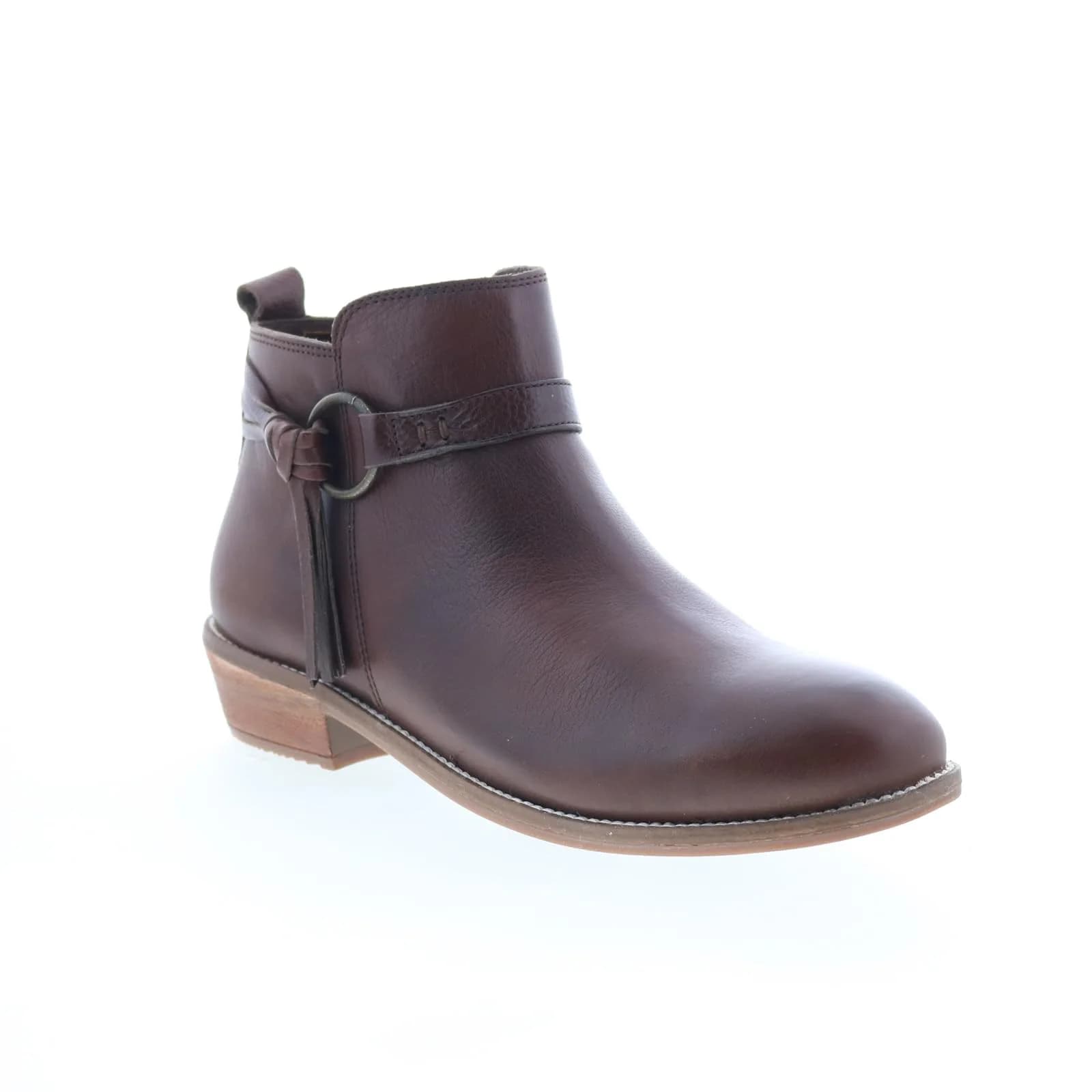 SoftWalk Women's Reade Chelsea Boot | Casual Ankle Boot with Fringe & Cushioned Footbed (8 Wide) — 5