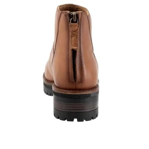 SoftWalk Elmhurst Leather Boot 9.5 Narrow | Ankle-High, Block Heel, Casual Fit thumbnail 7