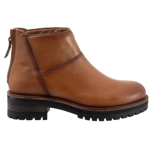 SoftWalk Elmhurst Leather Boot 9.5 Narrow | Ankle-High, Block Heel, Casual Fit thumbnail 8
